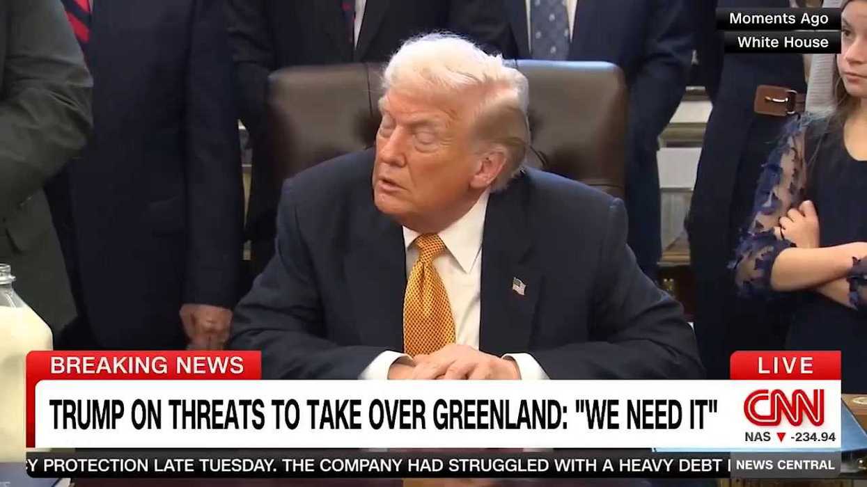 Trump gets petty with reporter over Greenland: 'You don't know what I'm going to do'