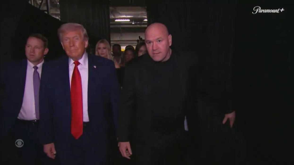 UFC fighter told he's 'beautiful' and 'too good looking' to fight by Trump in bizarre exchange