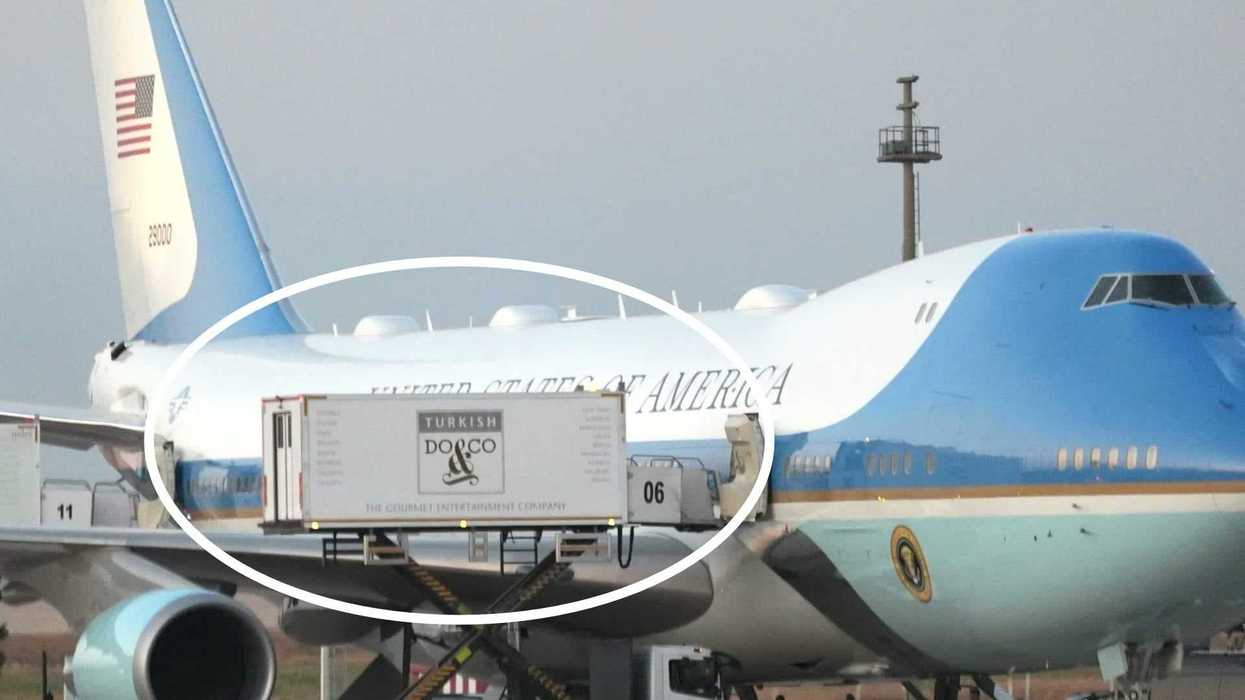 Trump ‘decoy’ operation with Air Force One angers and baffles social media users