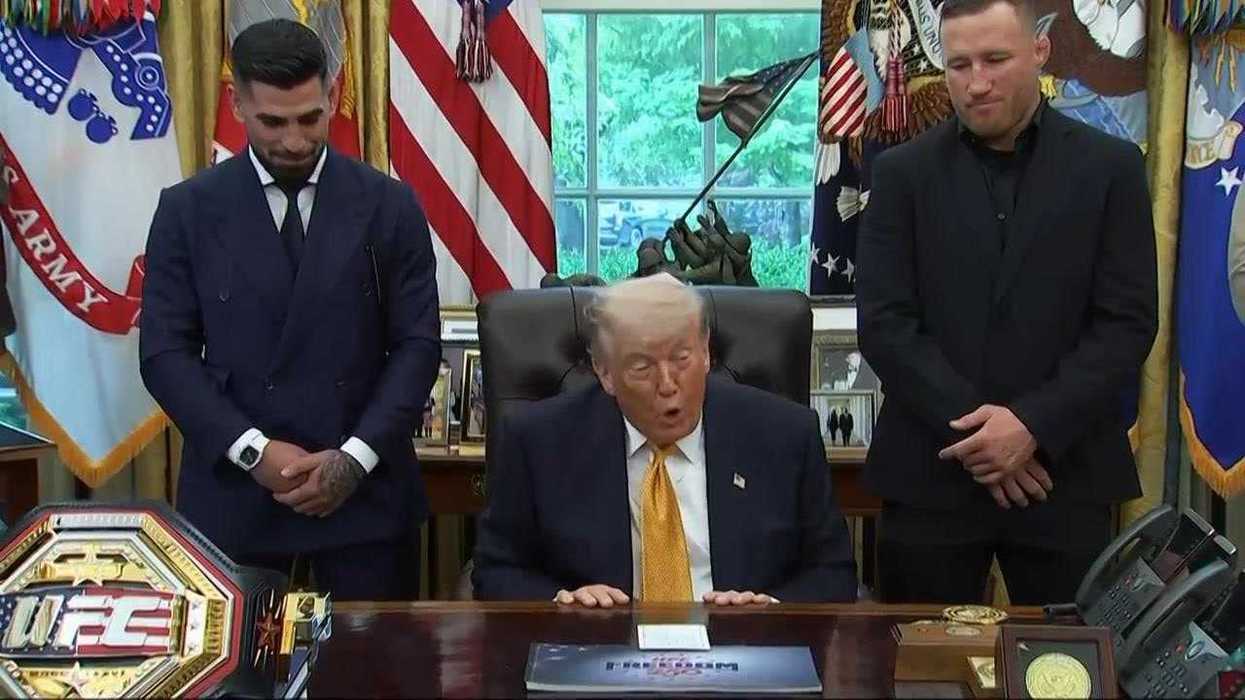 Poll finds more Republicans think Trump could beat them in a physical fight than the other way around