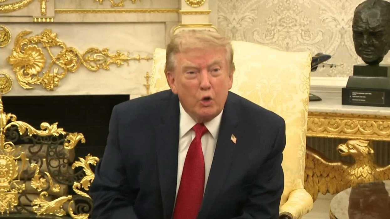 ‘Petulant’ Trump condemned as he lashes out at another female reporter - and people are making the same point