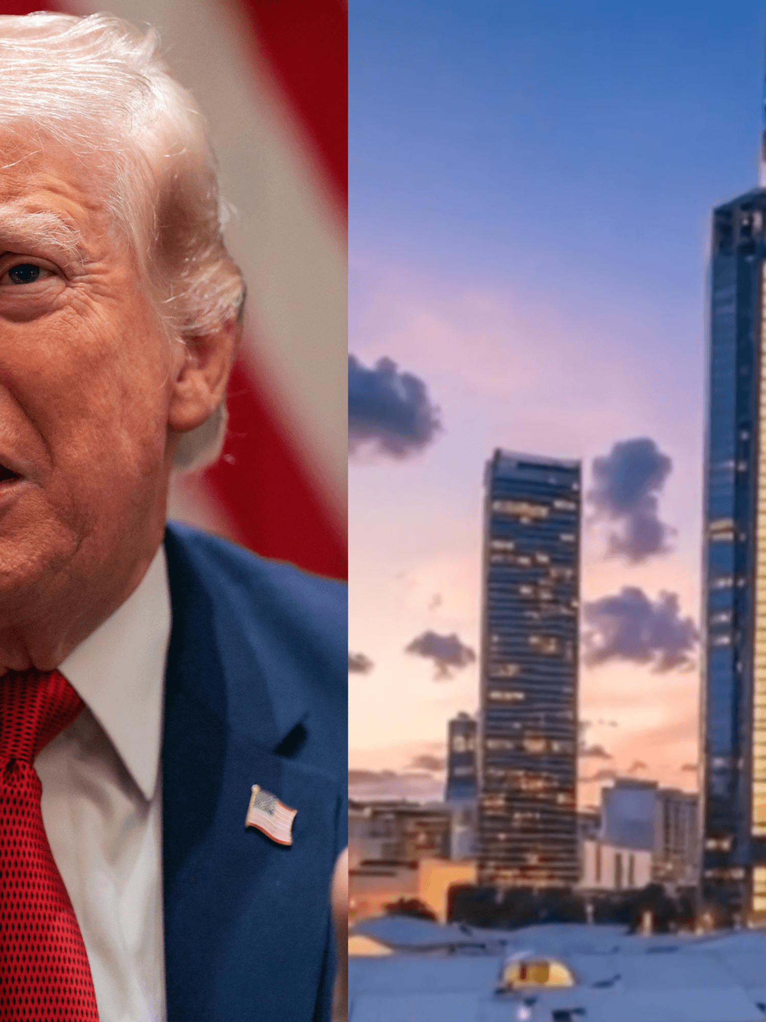 Trump is crowdfunding for his presidential library skyscraper - but it's missing something