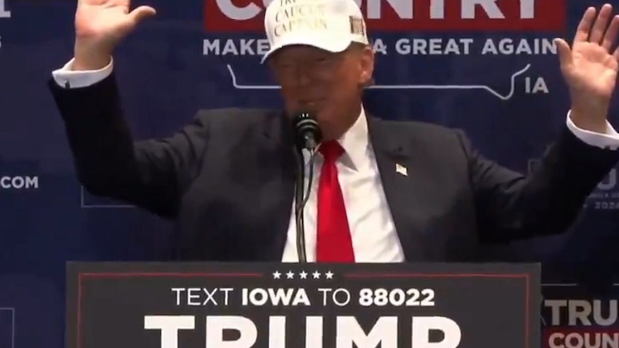 Trump is now talking about Kane and The Undertaker on his campaign trail