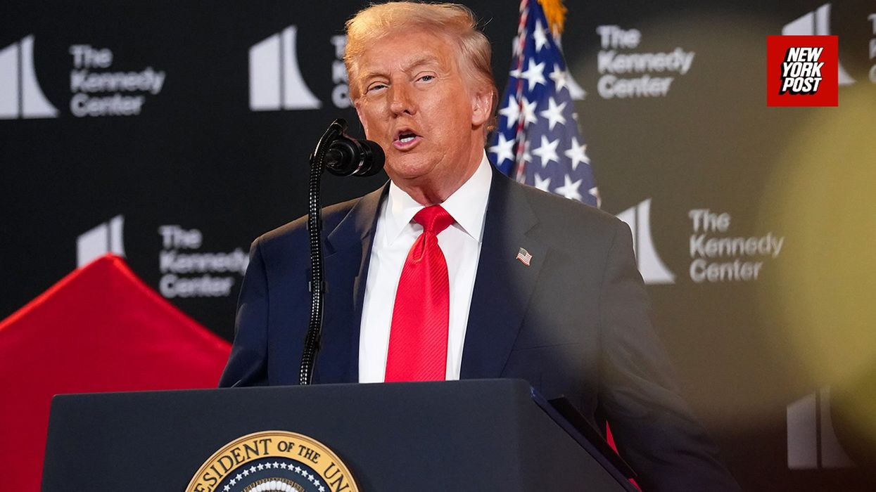 Trump jokes he became chair of the Kennedy Center to 'give himself an honour'