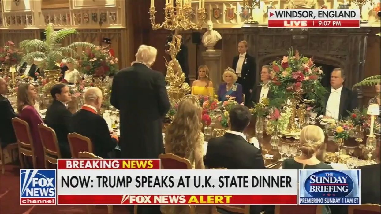 Trump may have ended chance to return to UK after making this joke in front of King