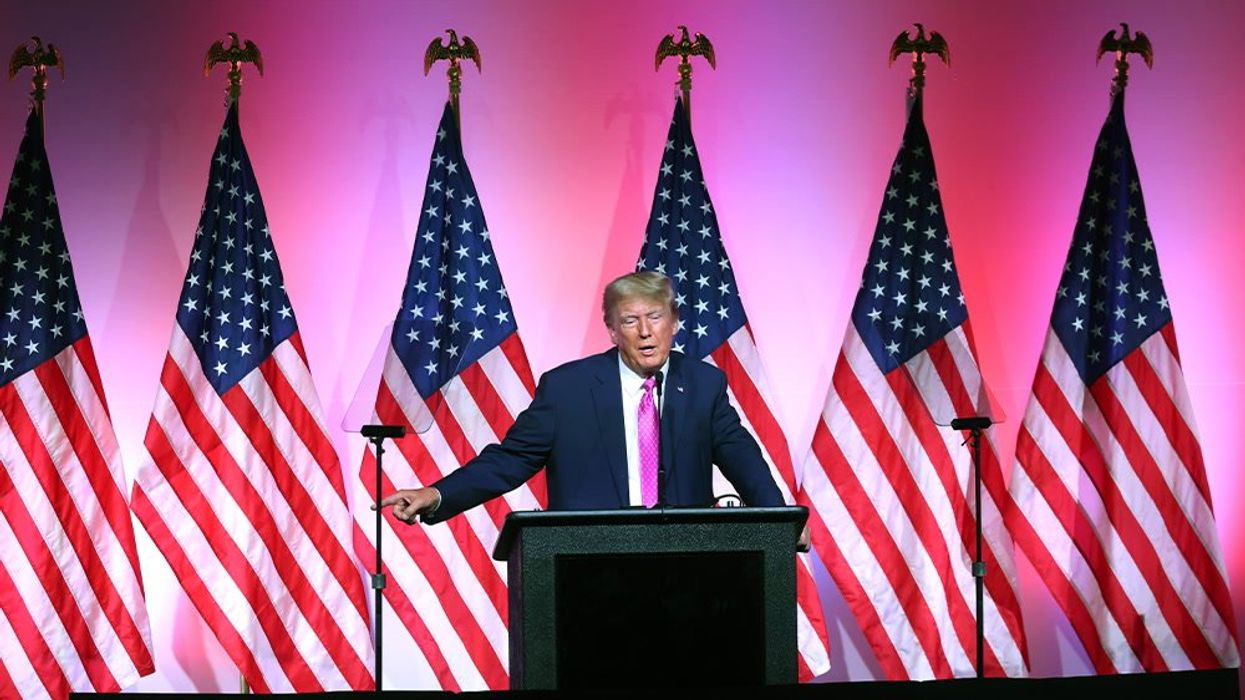 Trump makes truly odd moaning sounds during speech about trans athletes