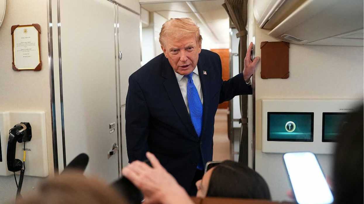 'Press conference is sponsored by…': Trump endorses company that's donated thousands to his campaigns