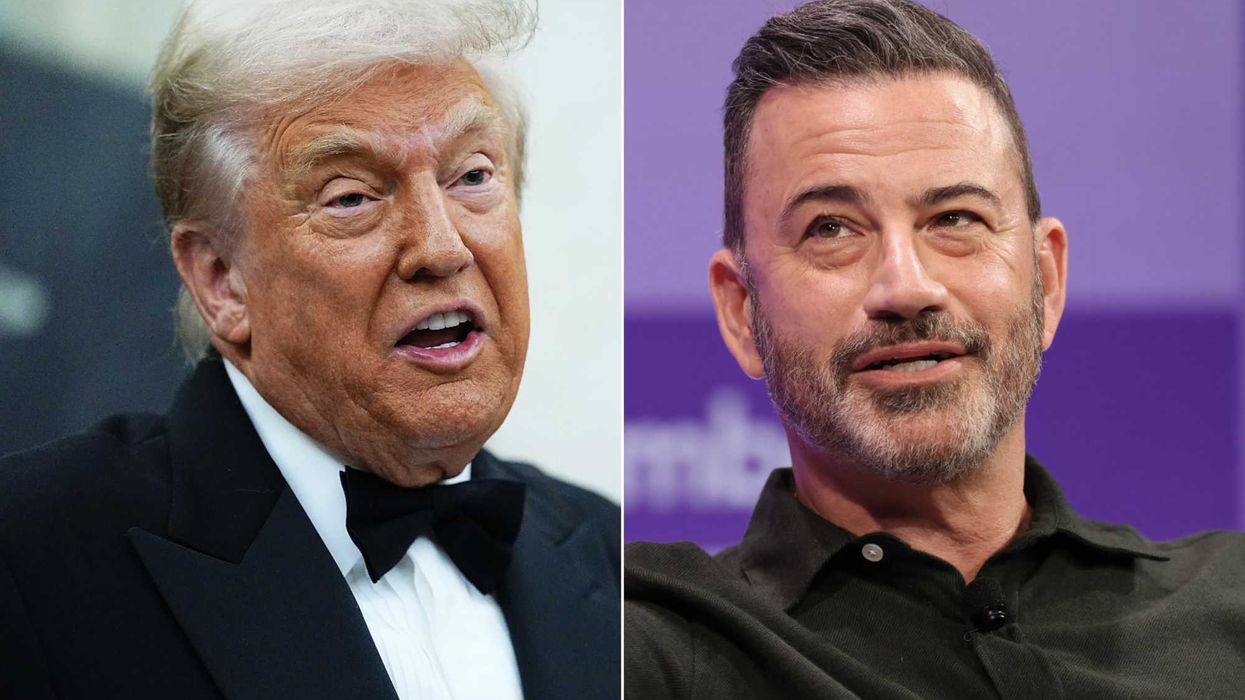 Watch moment Donald Trump taunts Jimmy Kimmel's 'talent' as feud escalates - again