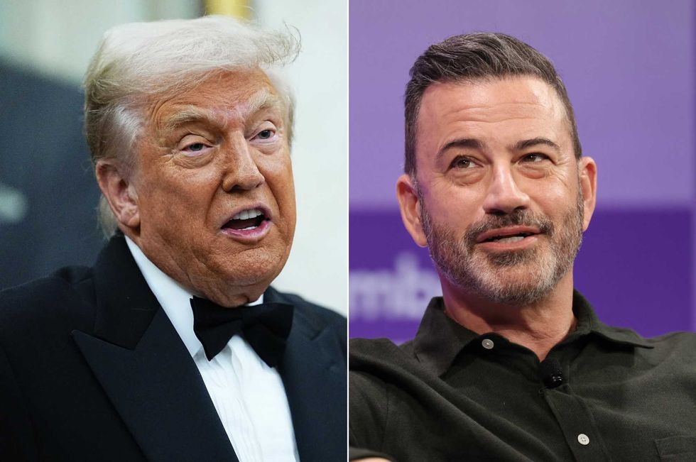 Watch moment Donald Trump taunts Jimmy Kimmel's 'talent' as feud escalates  - again