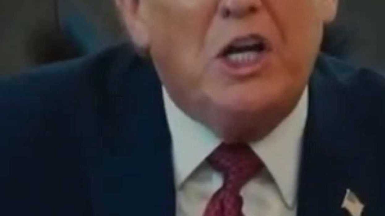 Why the Bible verse Trump chose to read is so controversial