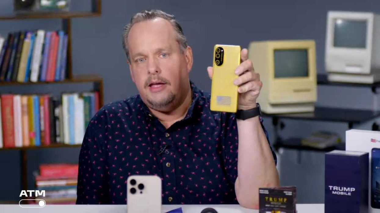 'Looks like a urine sample': The reviews are in for the infamous Trump phone