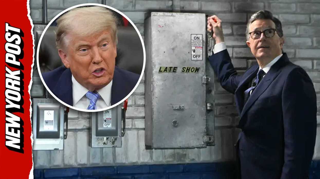Donald Trump mocked over 'embarrassing' AI video targeting Stephen Colbert after Late Show finale