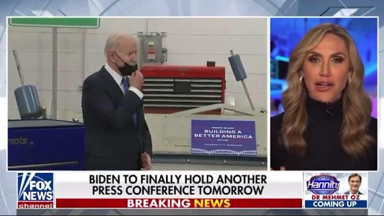 Trump's daughter-in-law unironically claims he worked 'all day everyday' when president