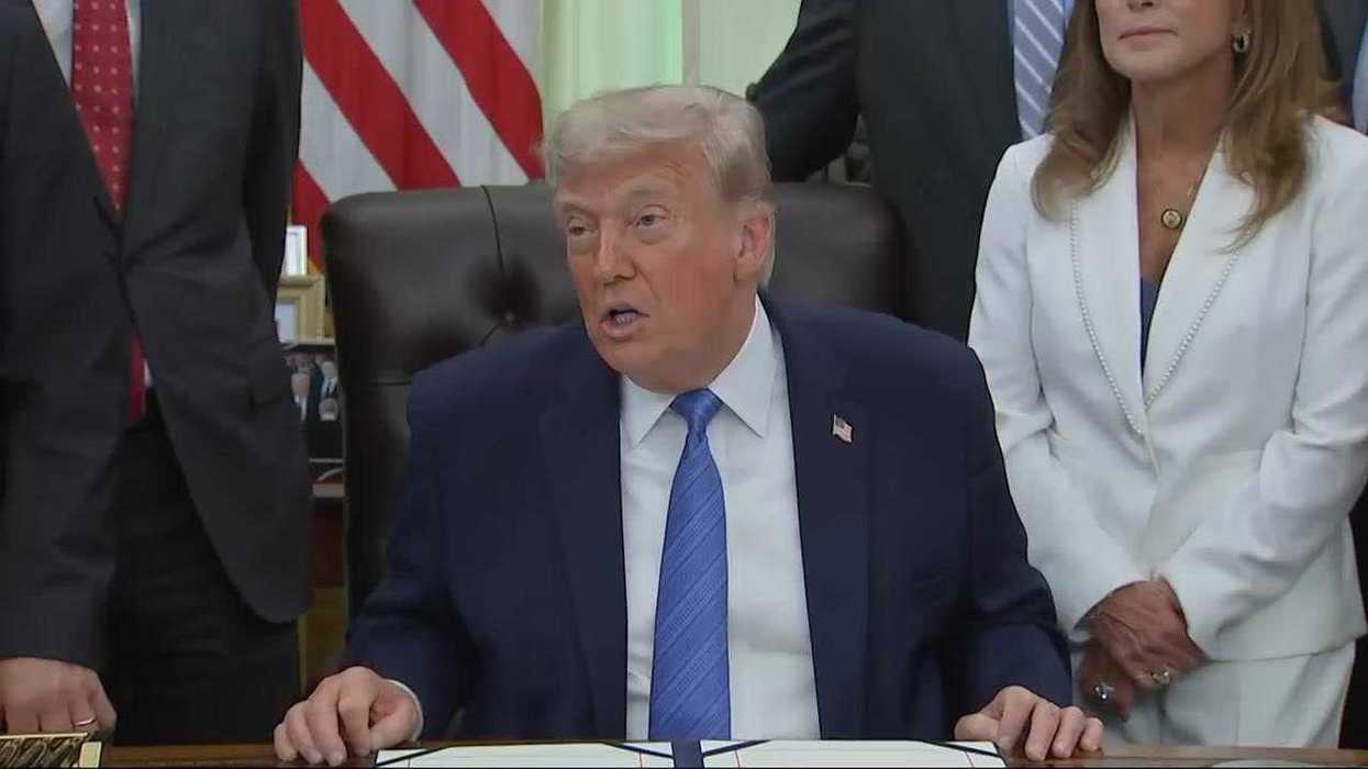 Trump working on 'right' people coming into country as he spouts 'delusional' World Cup claims