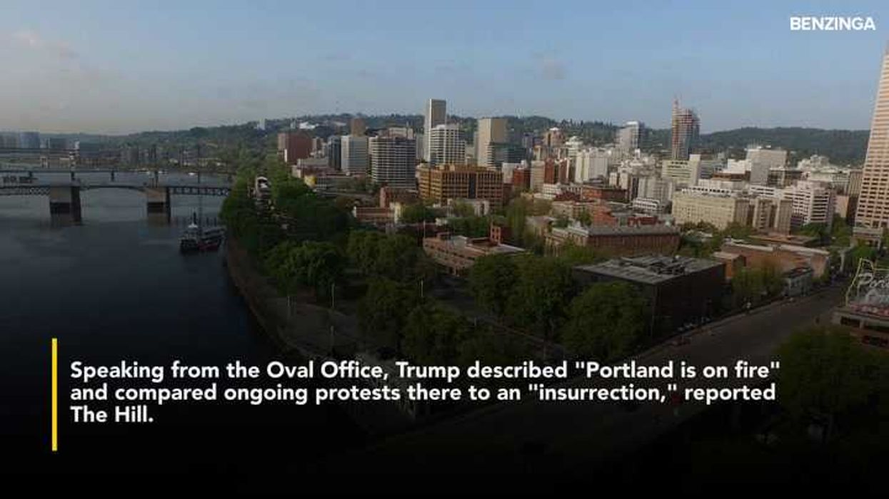 Trump's bizarre claims about Portland somehow keep getting more unhinged