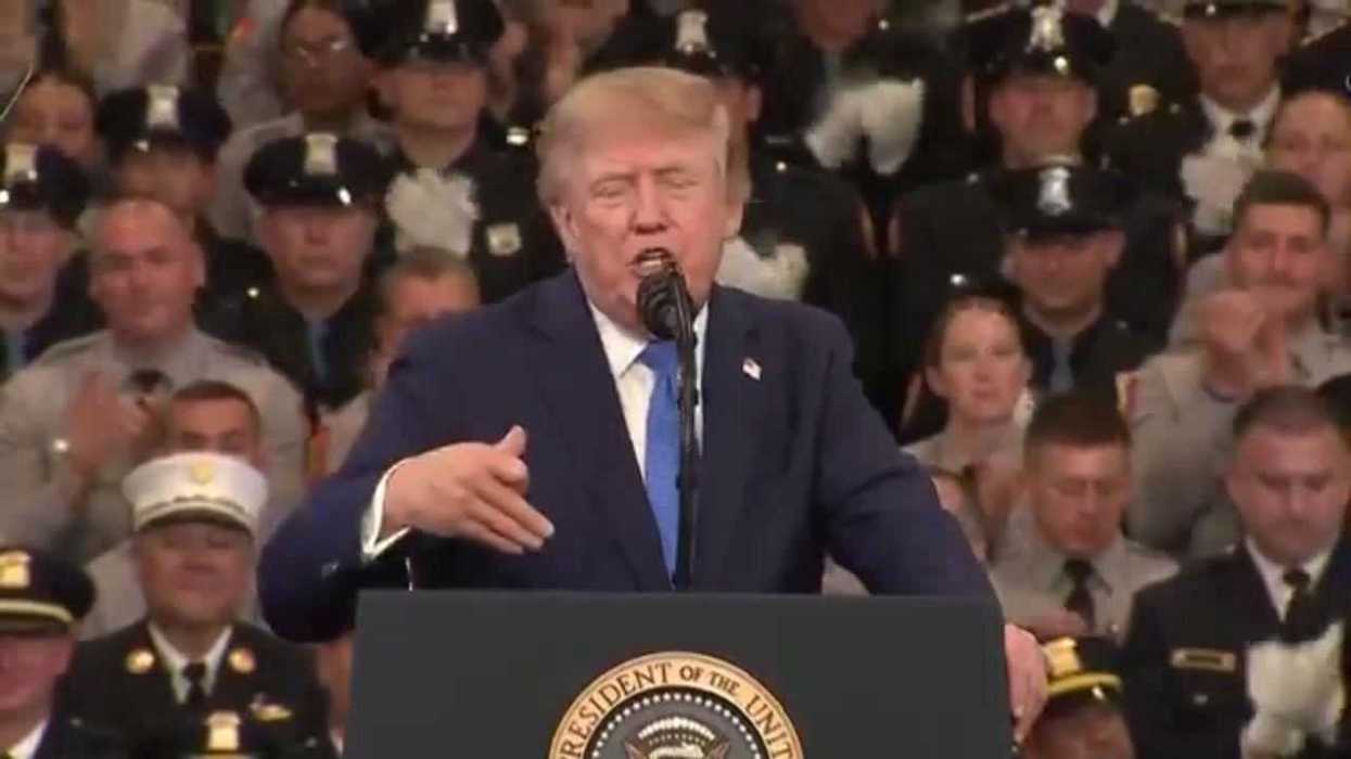 Trump shares AI image of him and George Washington - but there’s one problem