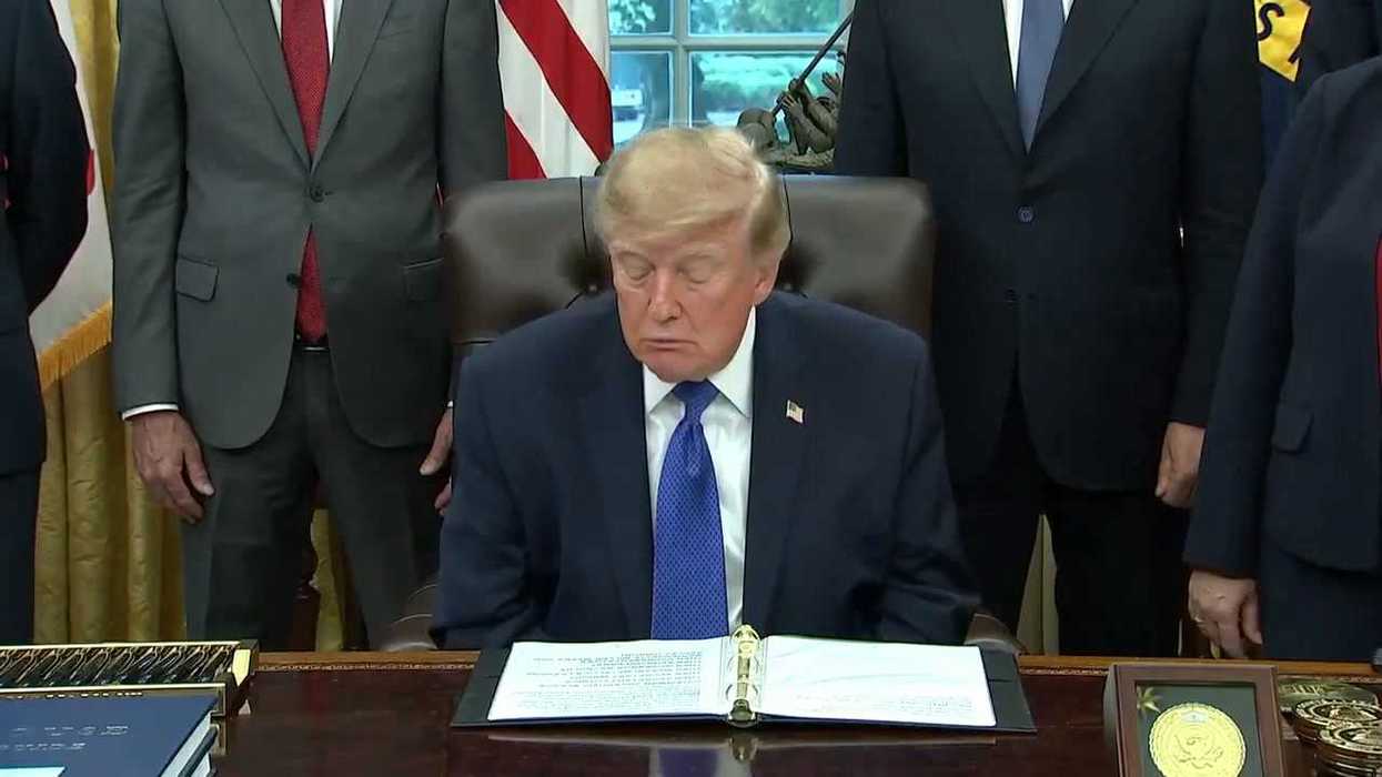 29 times Trump has seemingly 'fallen asleep' in his second term