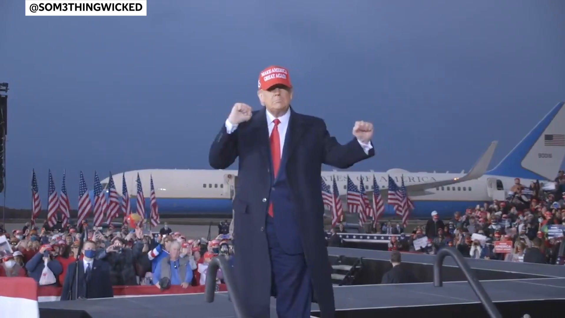 Village people send trump cease and desist after seeing him dance to