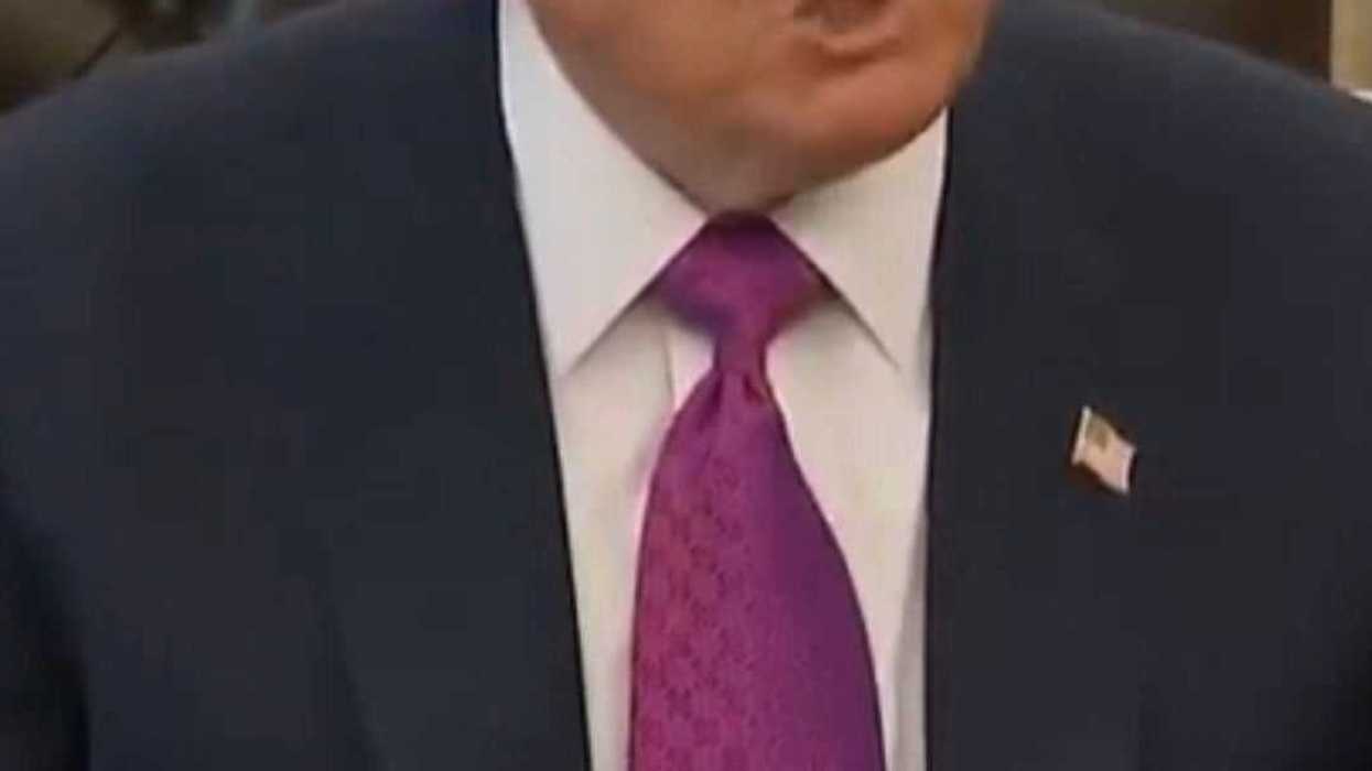 Trump mocked as he suggests renaming yet another body of water: 'Sir the people want healthcare'