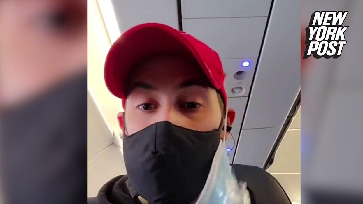 Man kicked off flight for refusing to remove 'Let's Go Brandon' mask