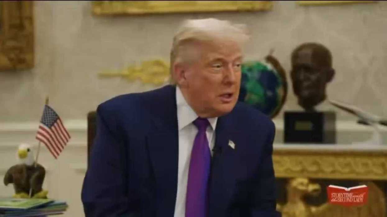 'Beyond parody': Donald Trump ridiculed as he tells Usha Vance his reading habits