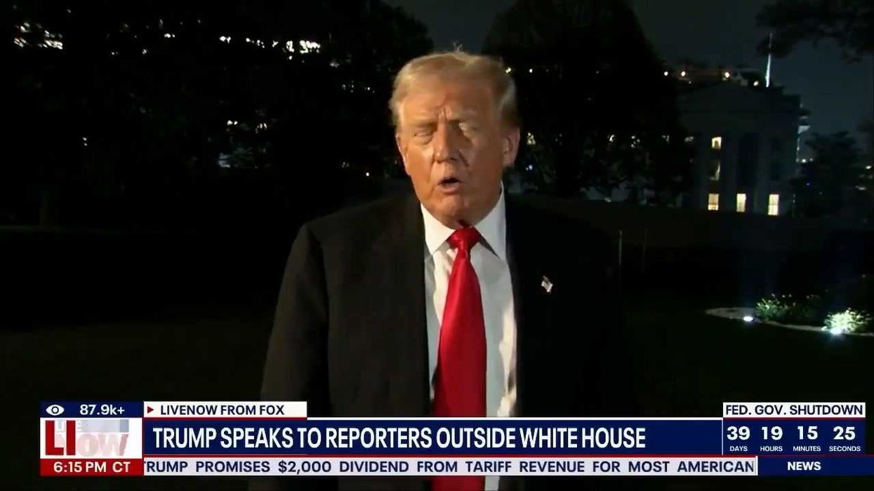 Donald Trump thinks they're 'close' to ending the shutdown as seven democrats turn the tide