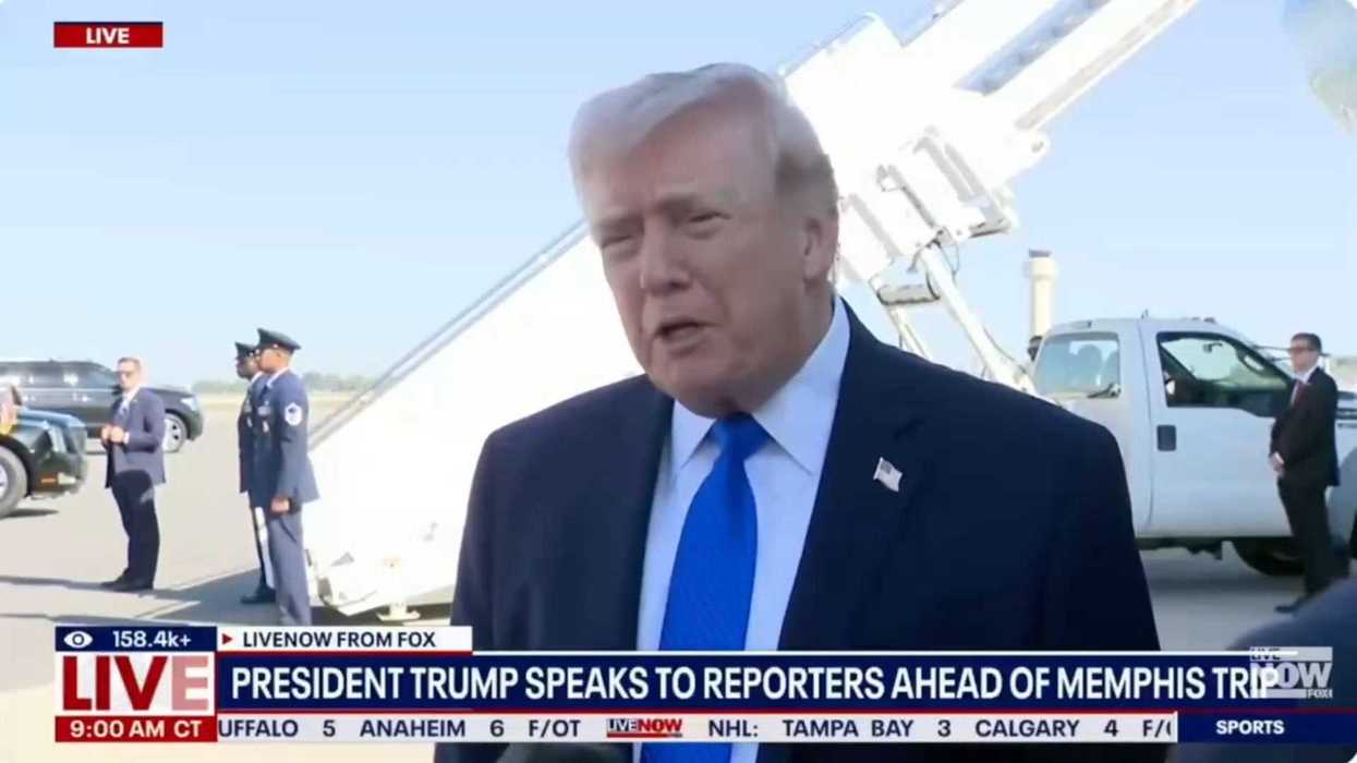 Trump explains decision to deploy ICE into airports with one bizarre analogy