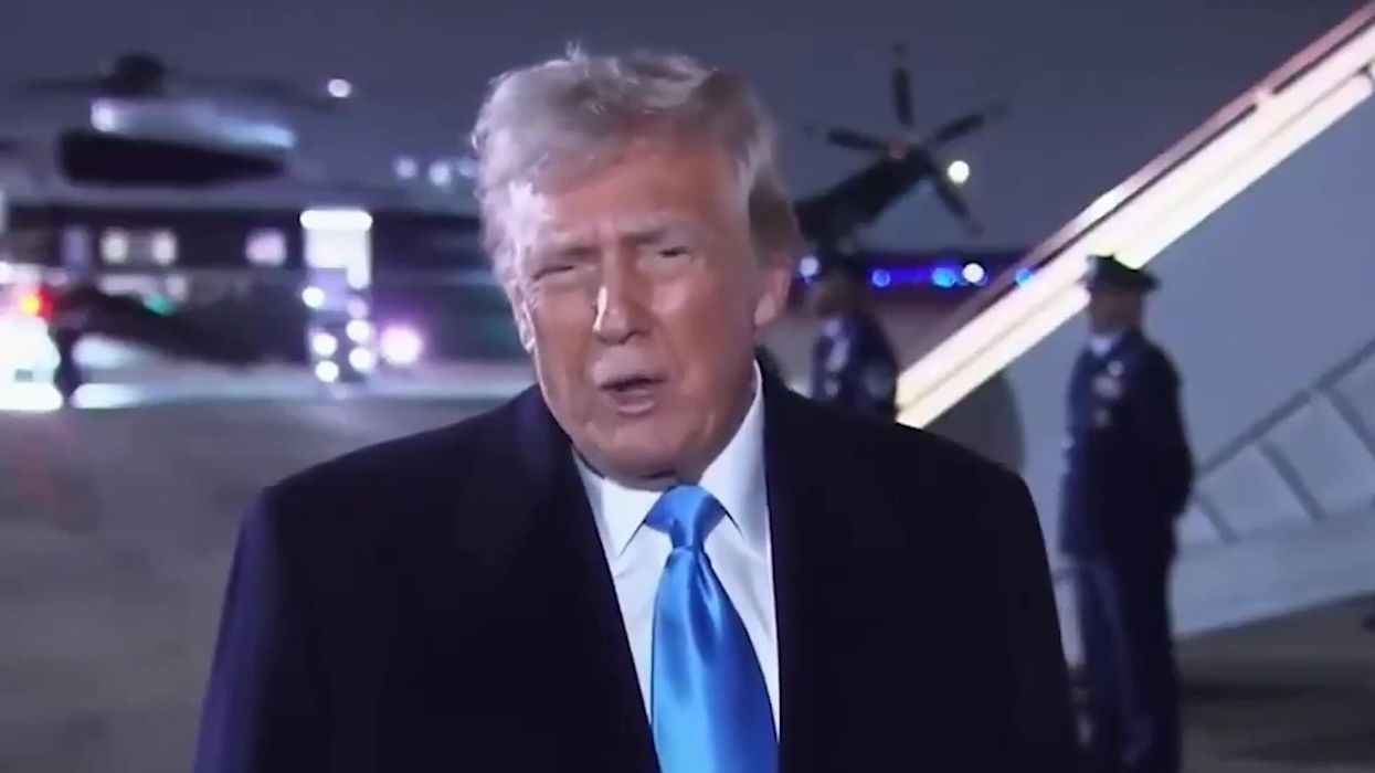 Donald Trump claims the UK is 'out of line' as he issues threat of tariffs