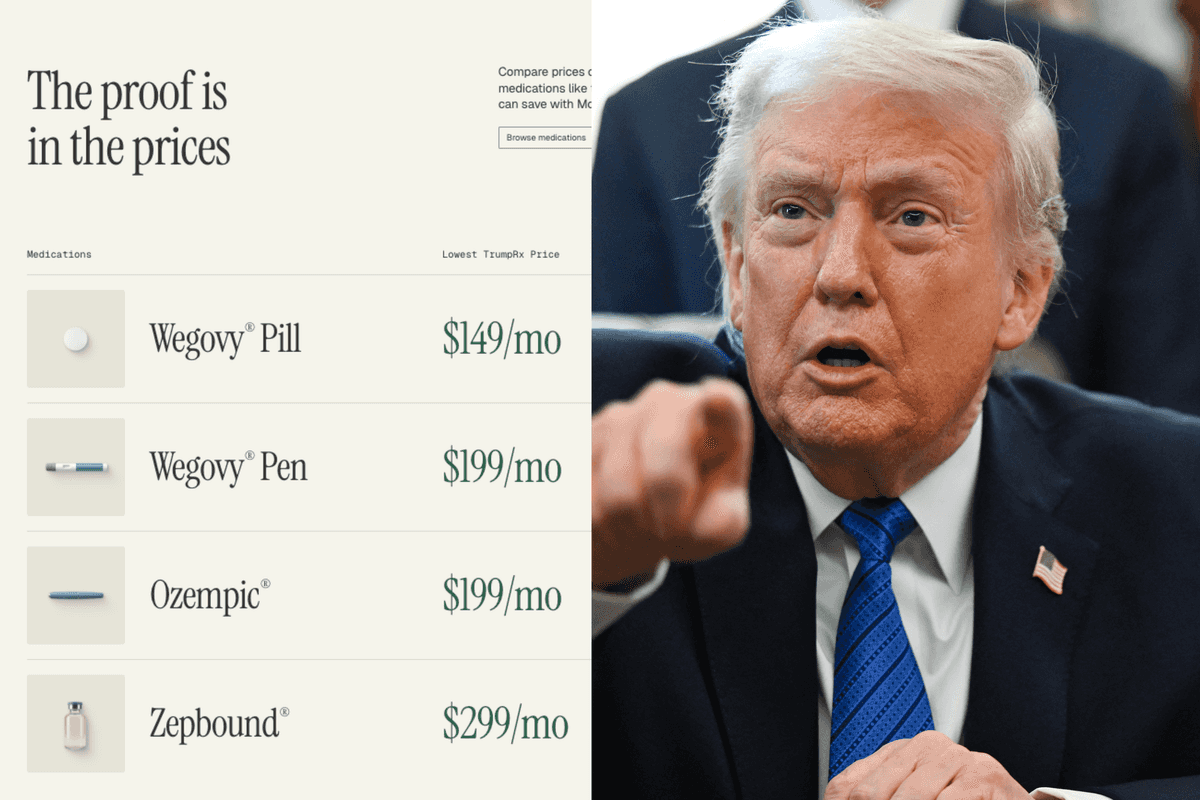 TrumpRx launches promising Americans cut-price medication - but everyone’s saying the same thing