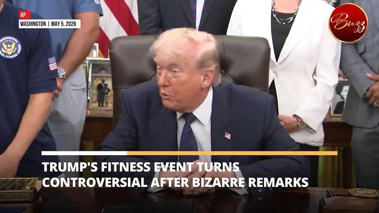 Trump’s putting display for children visiting the White House backfires
