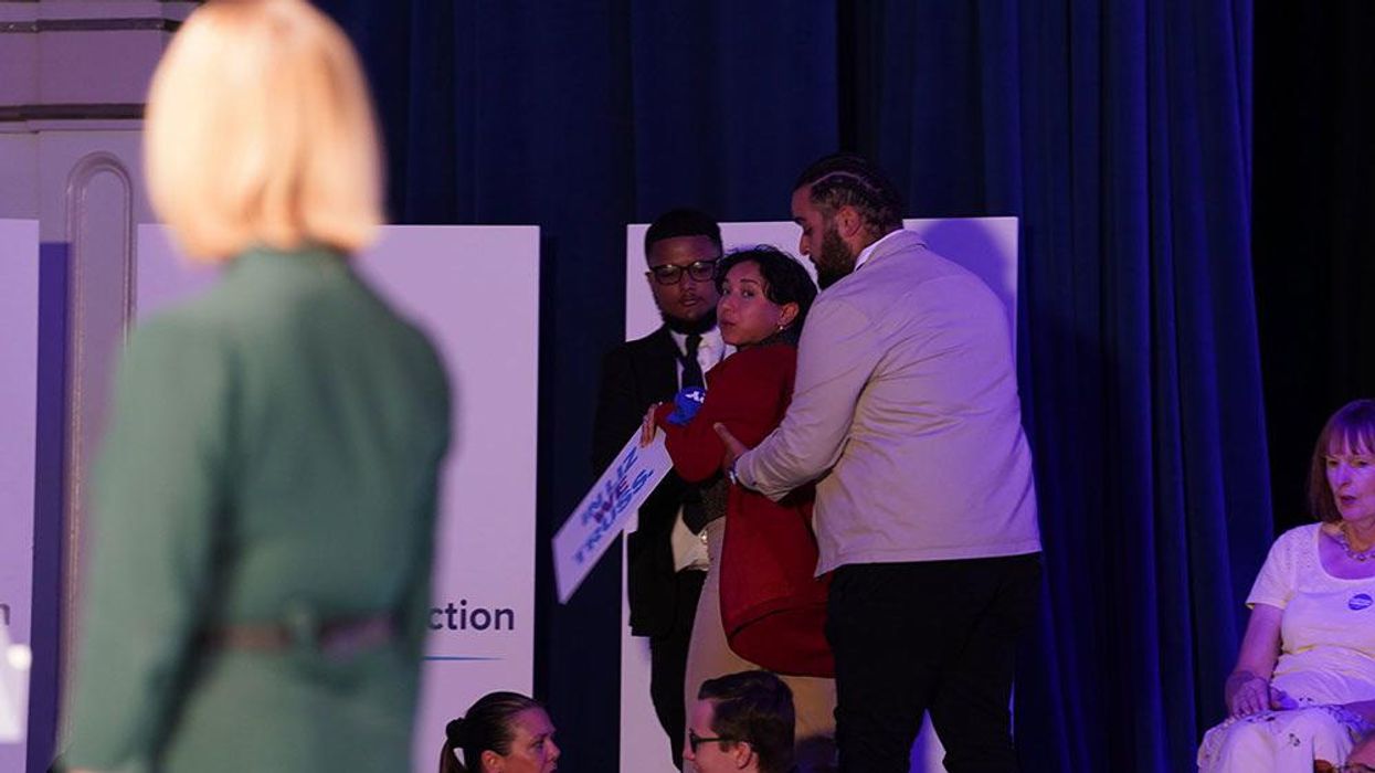 'You should be ashamed of yourself': Liz Truss heckled at Tory hustings
