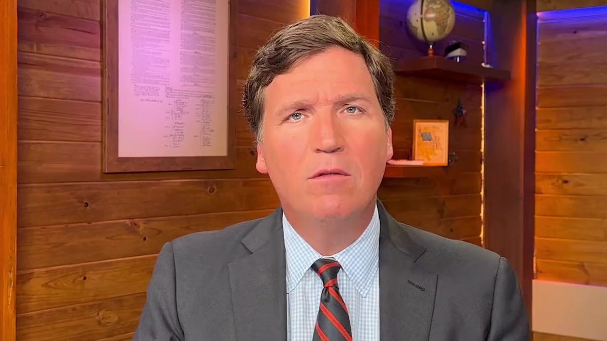 Tucker Carlson response to his departure from Fox News is bonkers