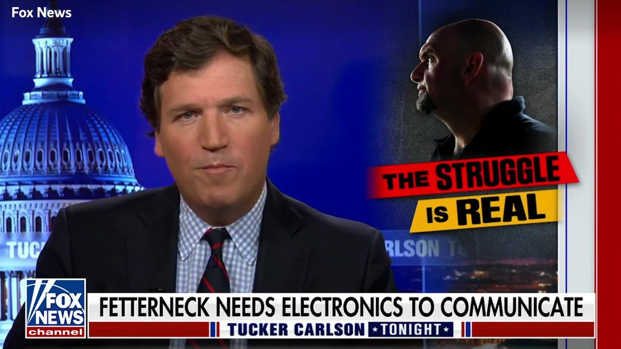 Tucker Carlson attacked John Fetterman over stroke and accidentally made him sound really cool