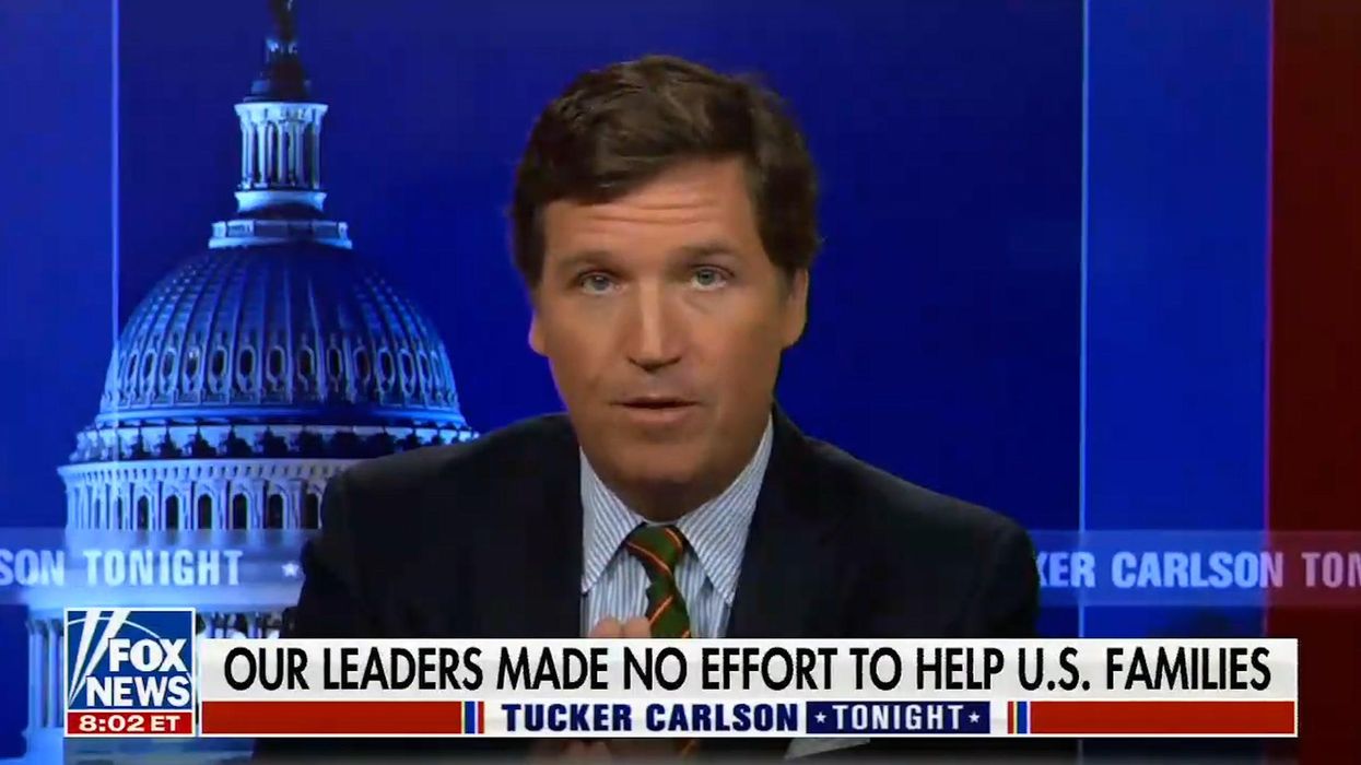 Tucker Carlson, who works for Rupert Murdoch, criticizes foreign-born billionaires