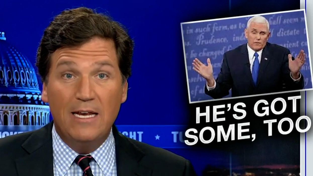 Tucker Carlson shares theory on how 'pure' Pence is trying to stitch up Trump