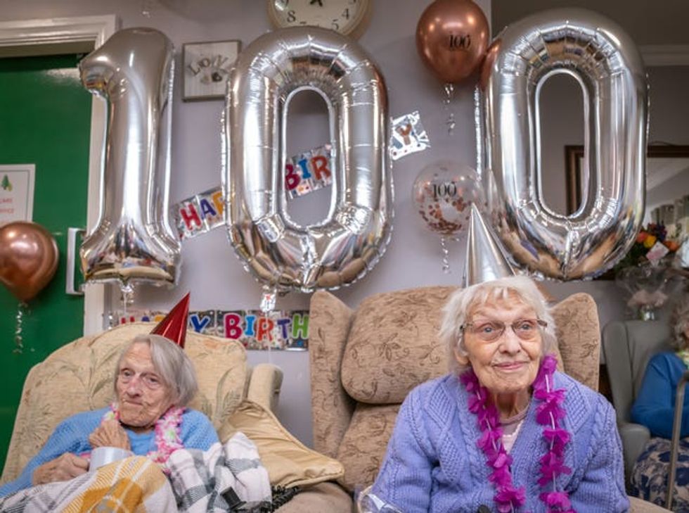 Twins celebrate 100th birthday