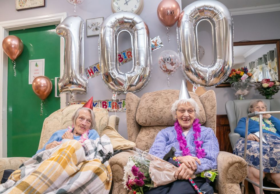 Identical twins celebrating 100th birthday say it is no different from being 50