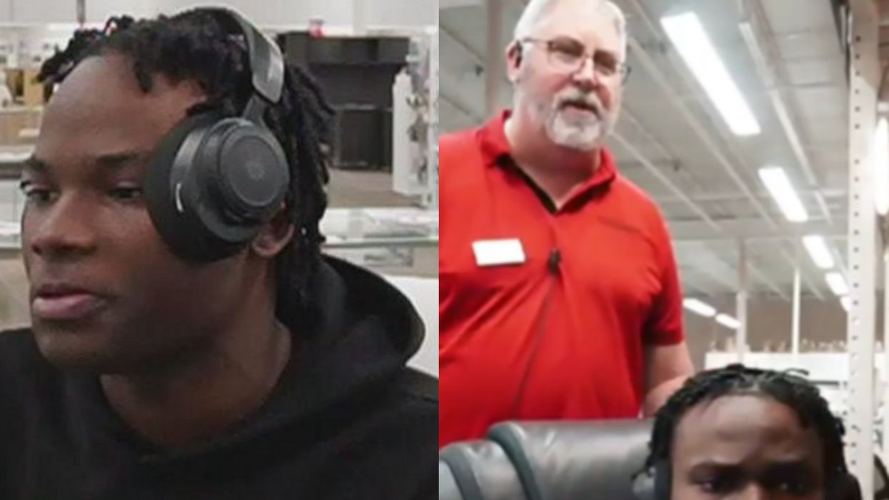 Streamer kicked out of Office Depot for using a full set-up in a store