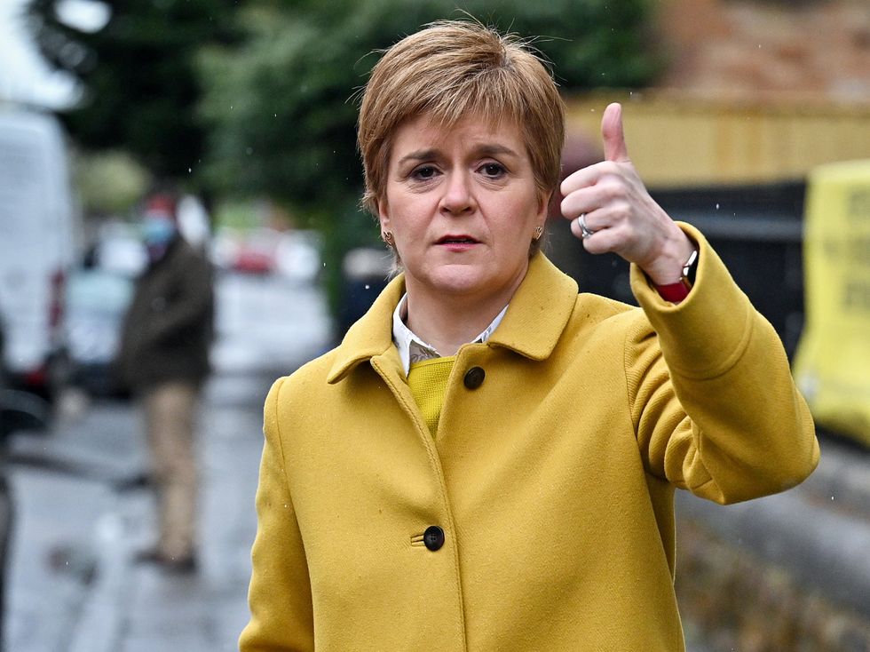<p>Twitter has made this photo of Nicola Sturgeon the latest political meme.</p>
