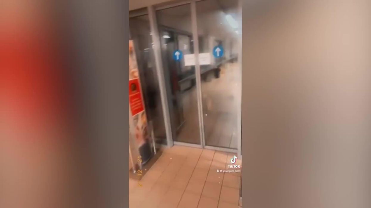 Woman goes viral on TikTok after turning an Aldi into her personal gym