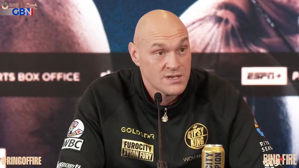 Fans spot the 'precise moment' Tyson Fury lost to Oleksandr Usyk