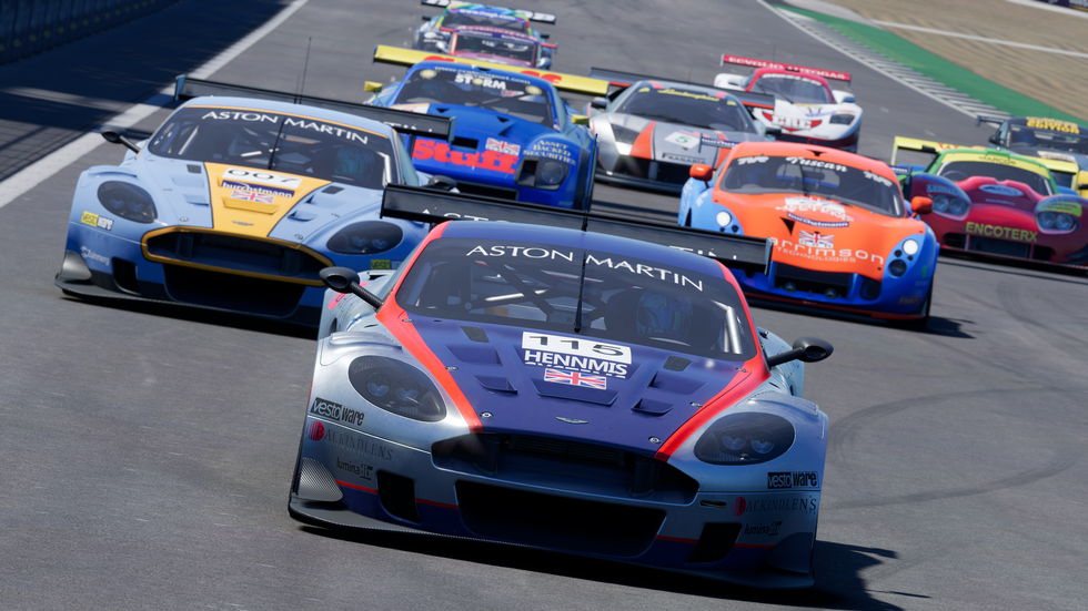 \u200bAn official screenshot from Project Motor Racing