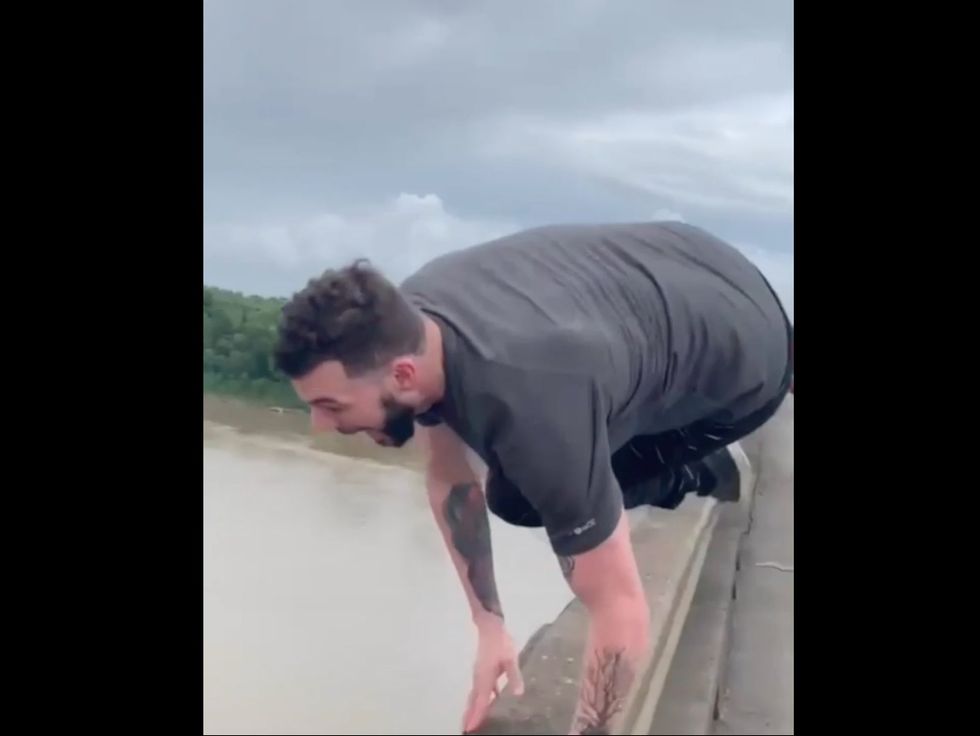 \u201cI started going under and drowned a few times\u201d, Jimmy said