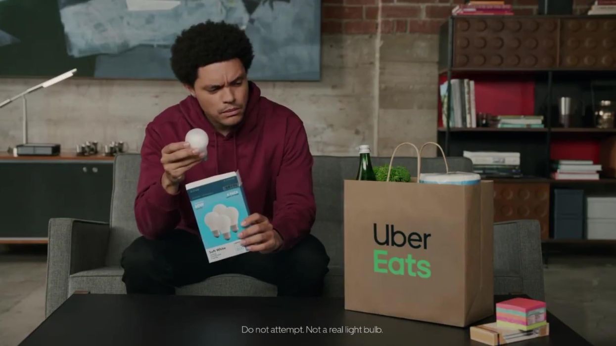 Uber Eats Super Bowl ad: US govt just warned people not to eat soap in response