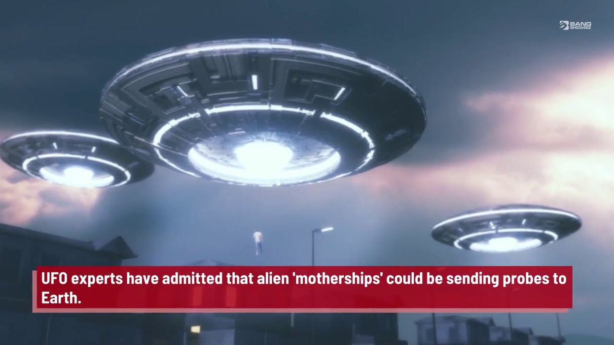 Model captures 'best UFO footage ever' from her private plane