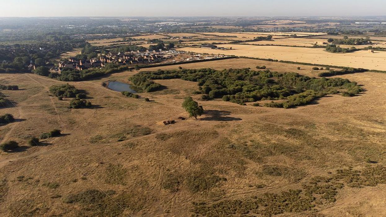 Map shows just how badly scorched the UK has been by 'scary' heatwave