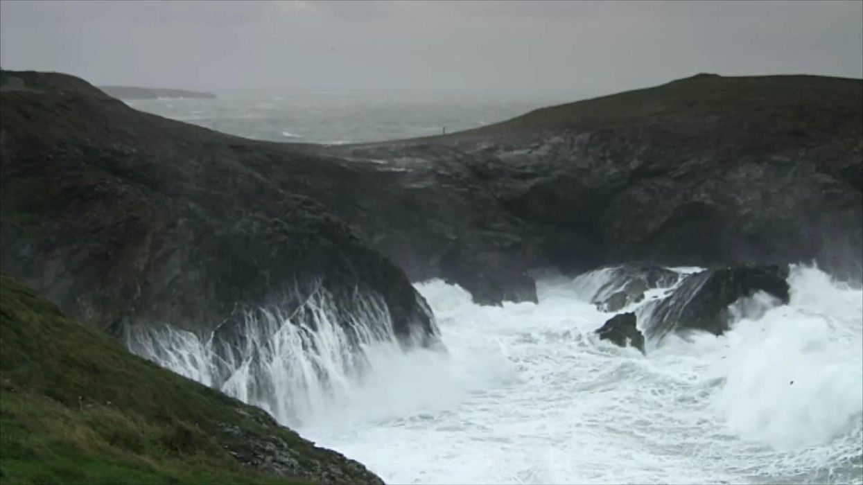 Friday's red weather Shipping Forecast map has become an instant meme