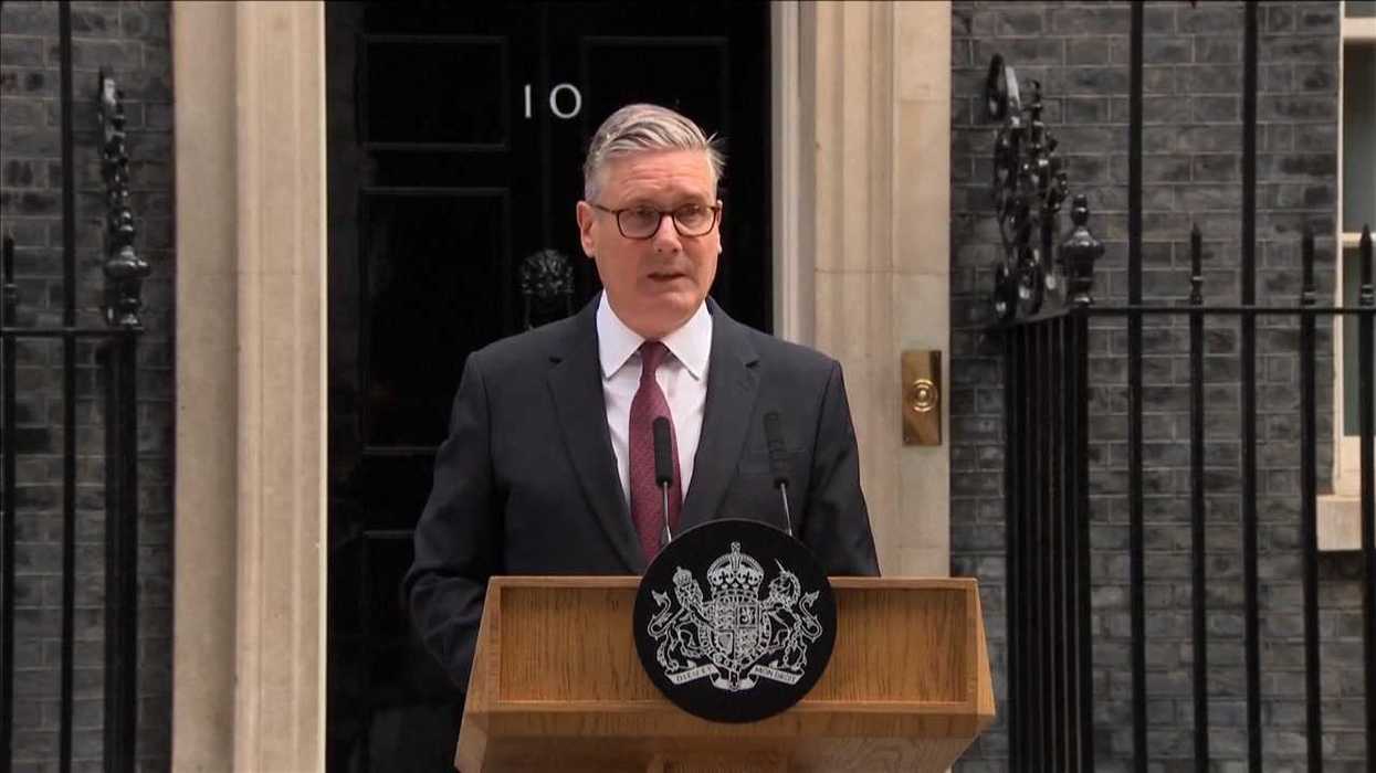 Who is ‘Hot Podium Guy’? The face of every UK political disaster is back - and people are thrilled