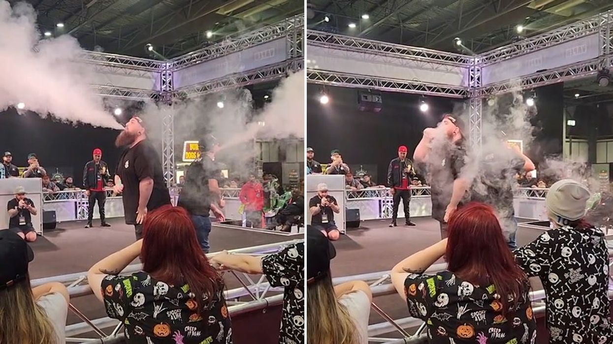 TikTok can't believe 'vape cloud contests' are a real thing