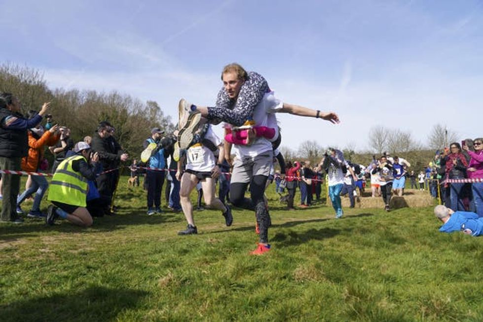 UK Wife Carrying Race 2022